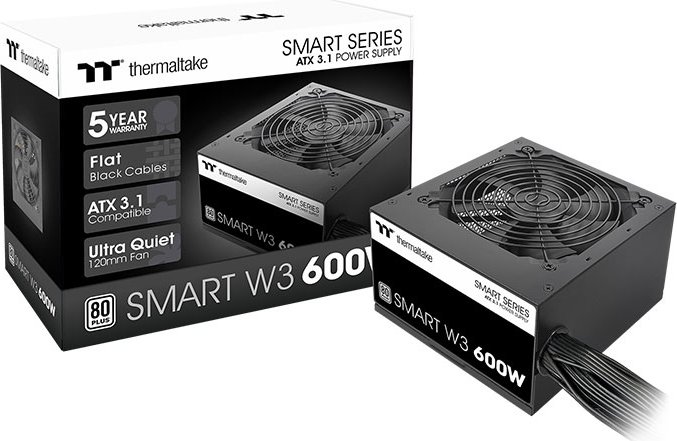 Thermaltake Smart W3 600W ATX 3.1