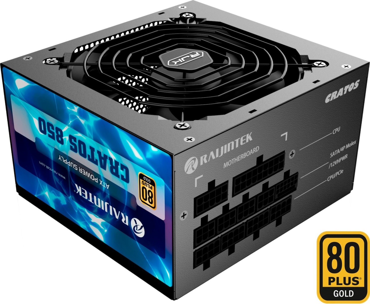 Raijintek CRATOS 850 BLACK 850W