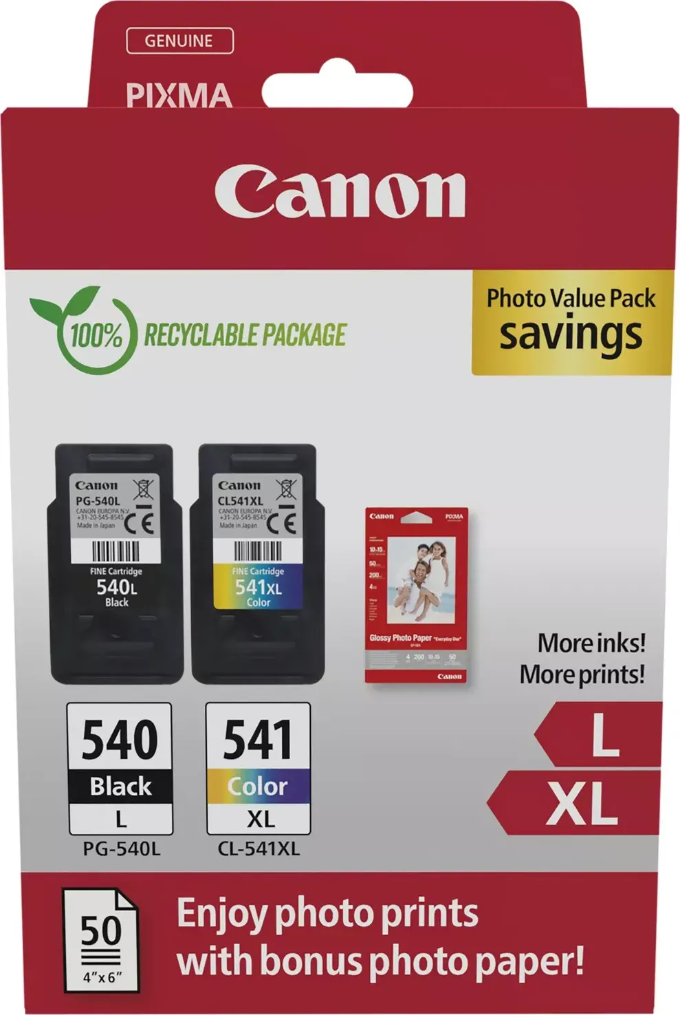 Canon PG-540L/CL-541 Multipack