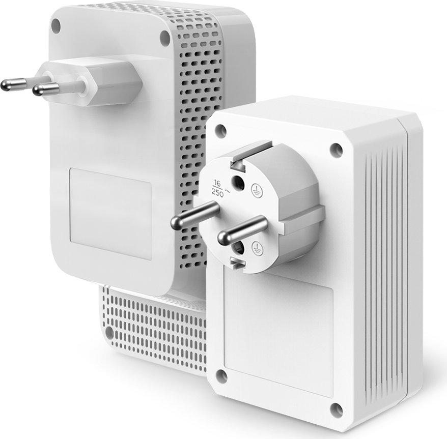 TP-Link AV1000 AC1200 Gigabit-WLAN Passthrough Powerline Extender Kit
