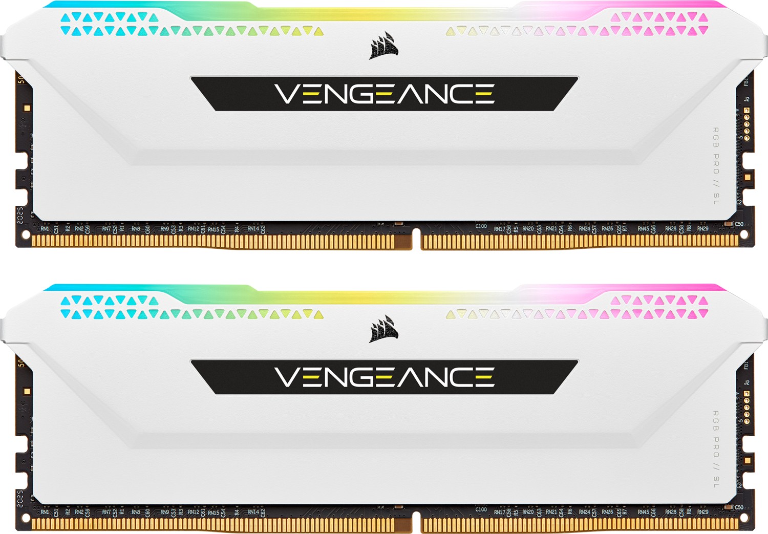 Corsair Vengeance 16GB Kit DDR4-3600 RGB weiß