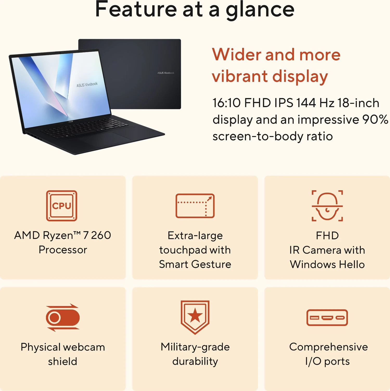 ASUS VivoBook 18 M1807HA-S8026W