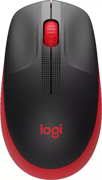 Logitech M190 Wireless Maus rot