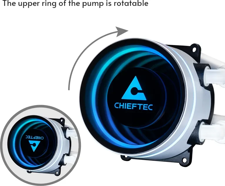 Chieftec Iceberg White 240mm