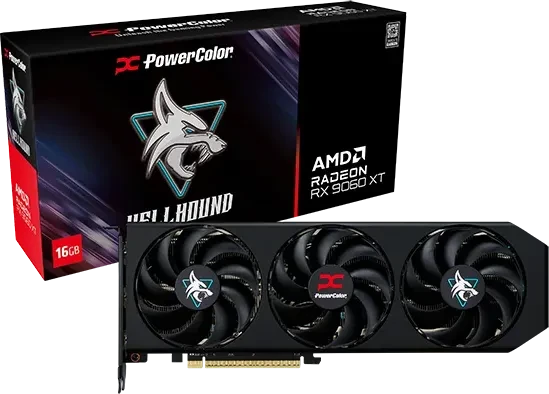 PowerColor Hellhound Radeon RX 9060 XT