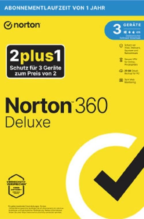 Norton Security Deluxe - 2+1 Ger