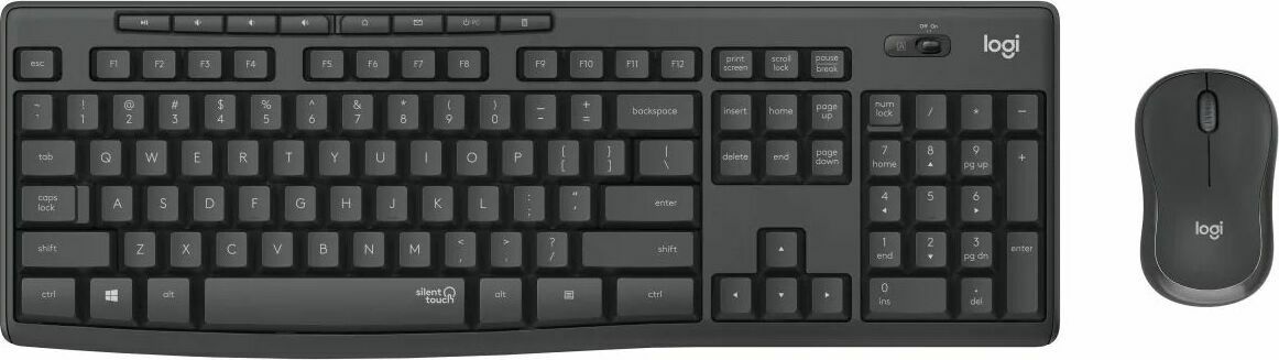 Logitech MK295 Silent Wireless Combo schwarz