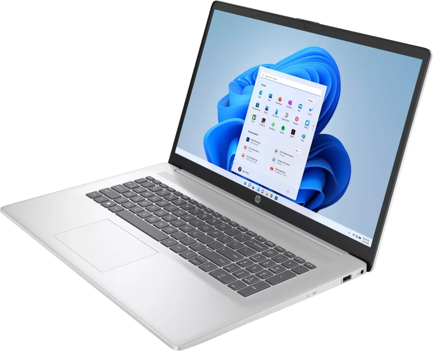 HP Laptop 17-cp3179ng, Soft Grey
