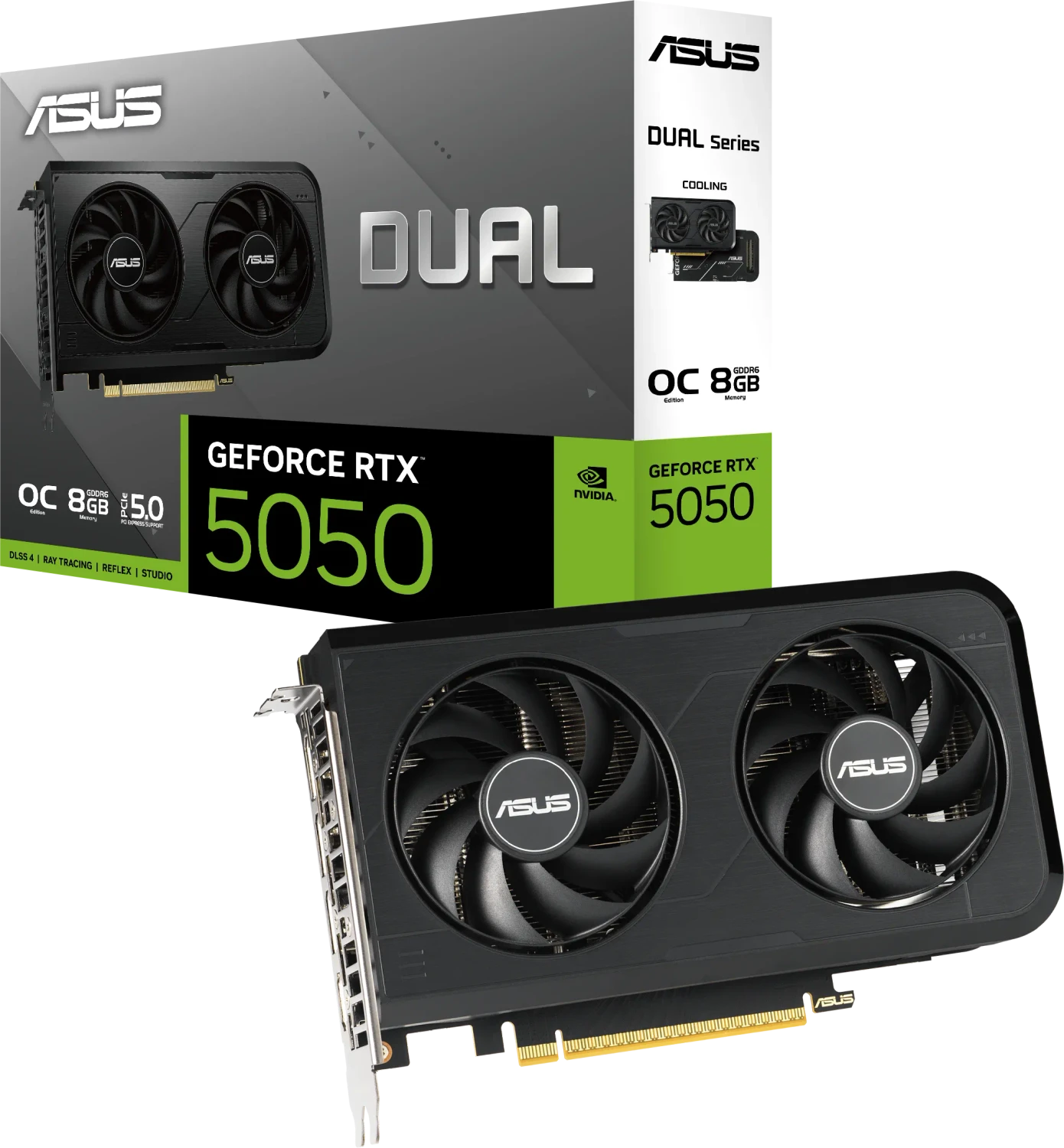 ASUS Dual GeForce RTX 5050 OC 8GB