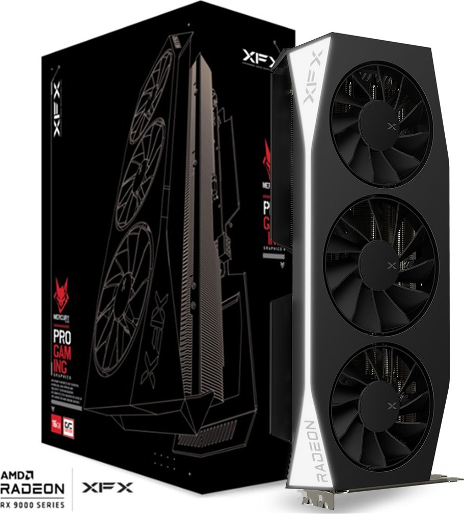 XFX Mercury Radeon RX 9060 XT OC Gaming Edition, 16GB GDDR6