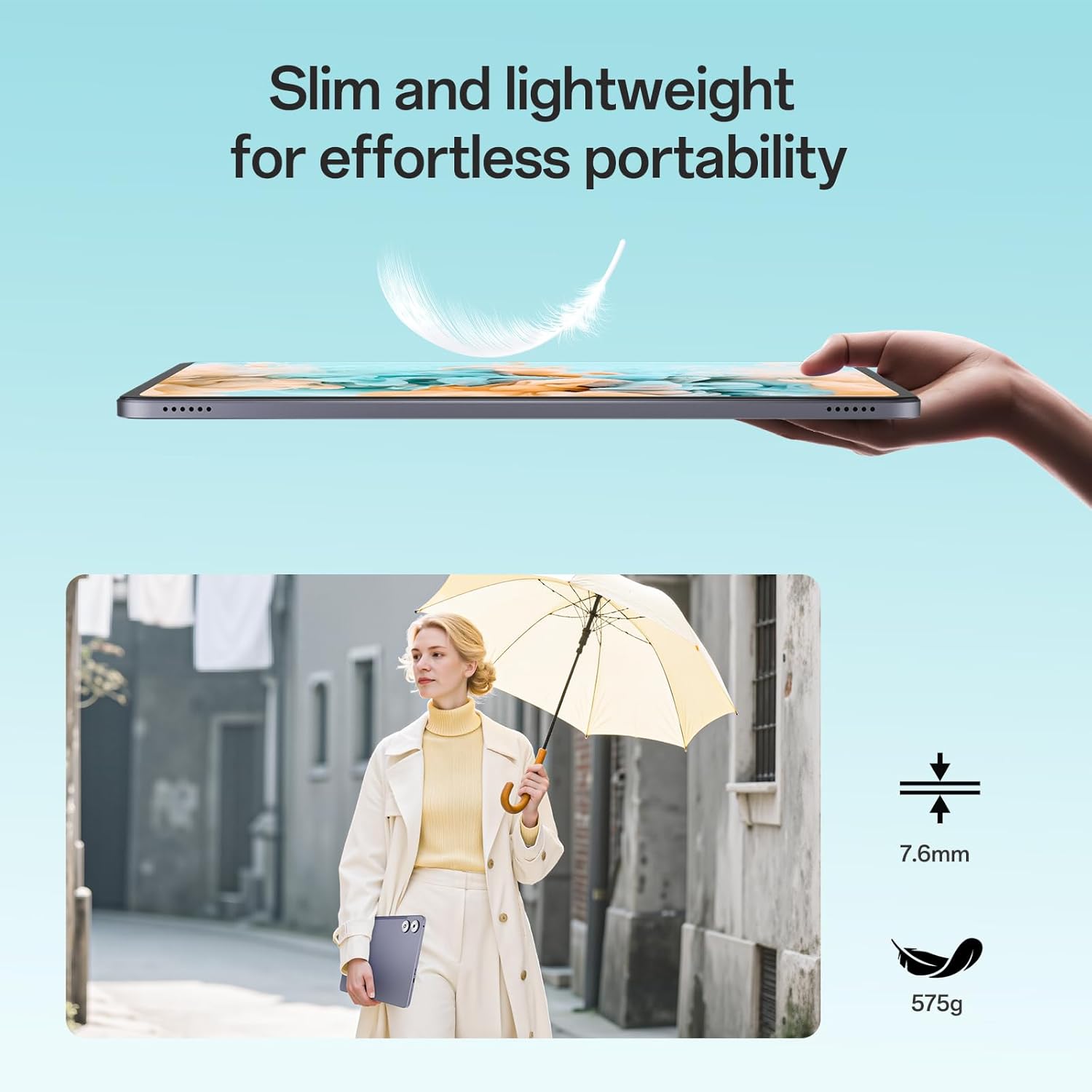 12 Zoll, Android 16, 2K,RAM (6+24), 128GB Speicher