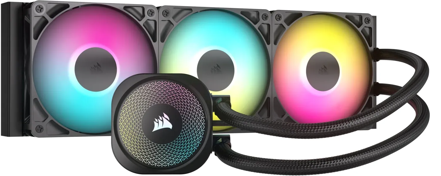 Corsair Nautilus 360mm RS ARGB, schwarz