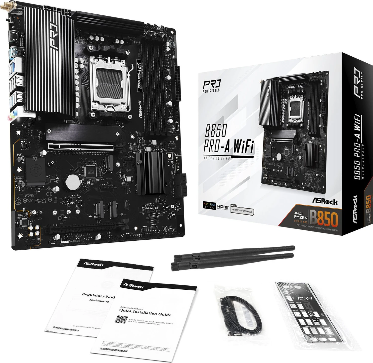ASRock B850 Pro-A WiFi