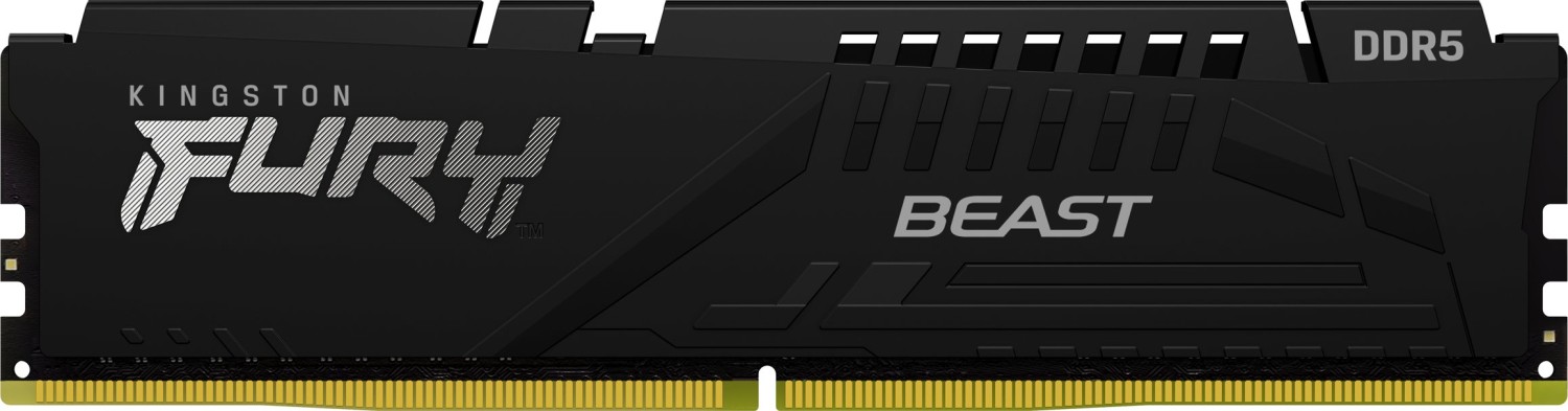 Kingston FURY Beast schwarz DIMM 16GB, DDR5-6000, CL30-36-36, on-die ECC 