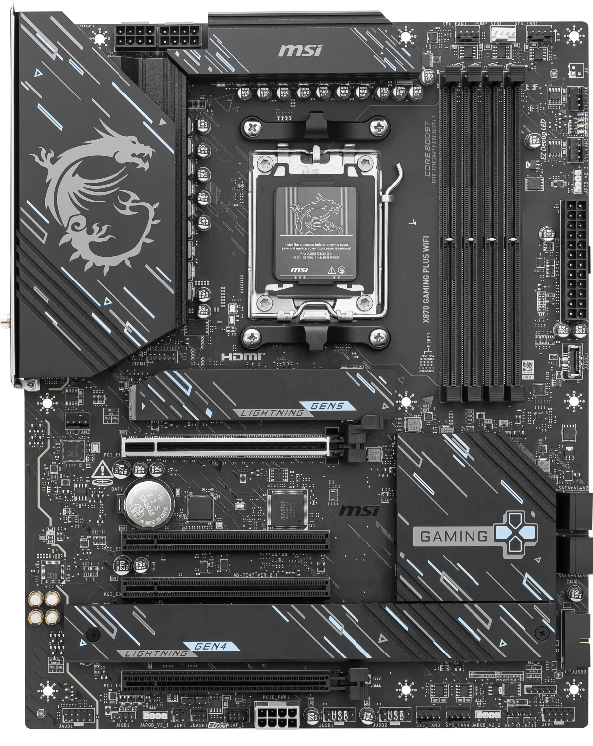 MSI X870 Gaming Plus WIFI