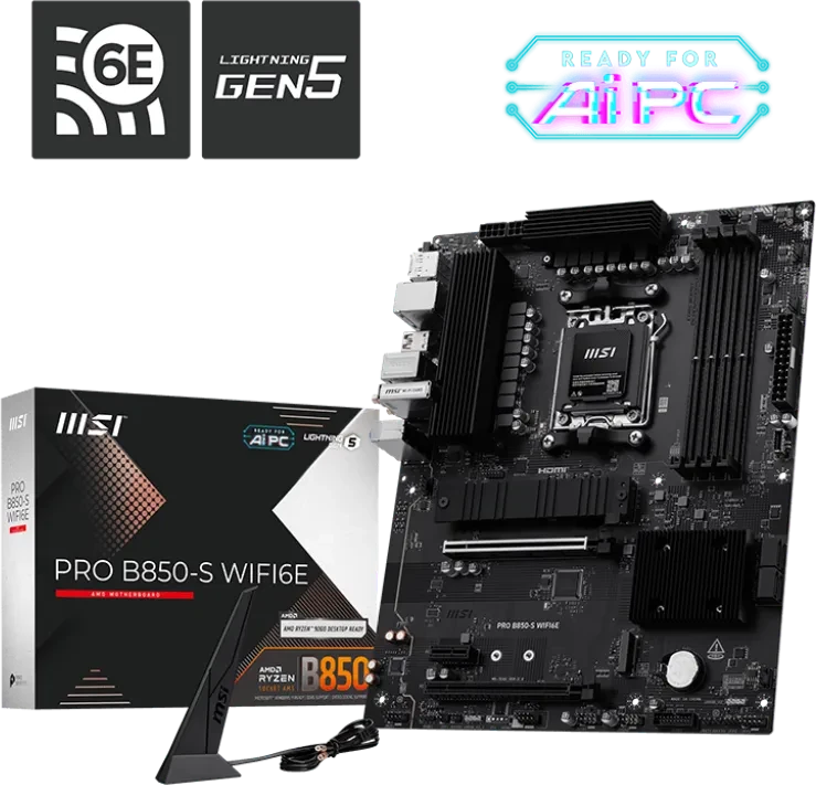 MSI PRO B850-S WIFI6E