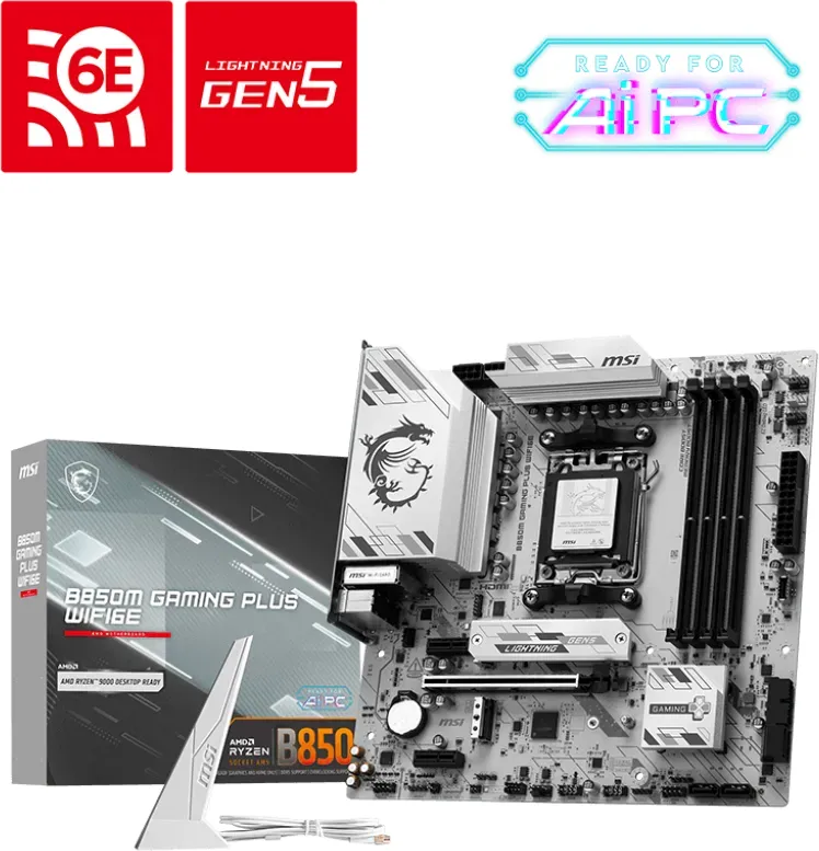 MSI B850M Gaming Plus WIFI6E