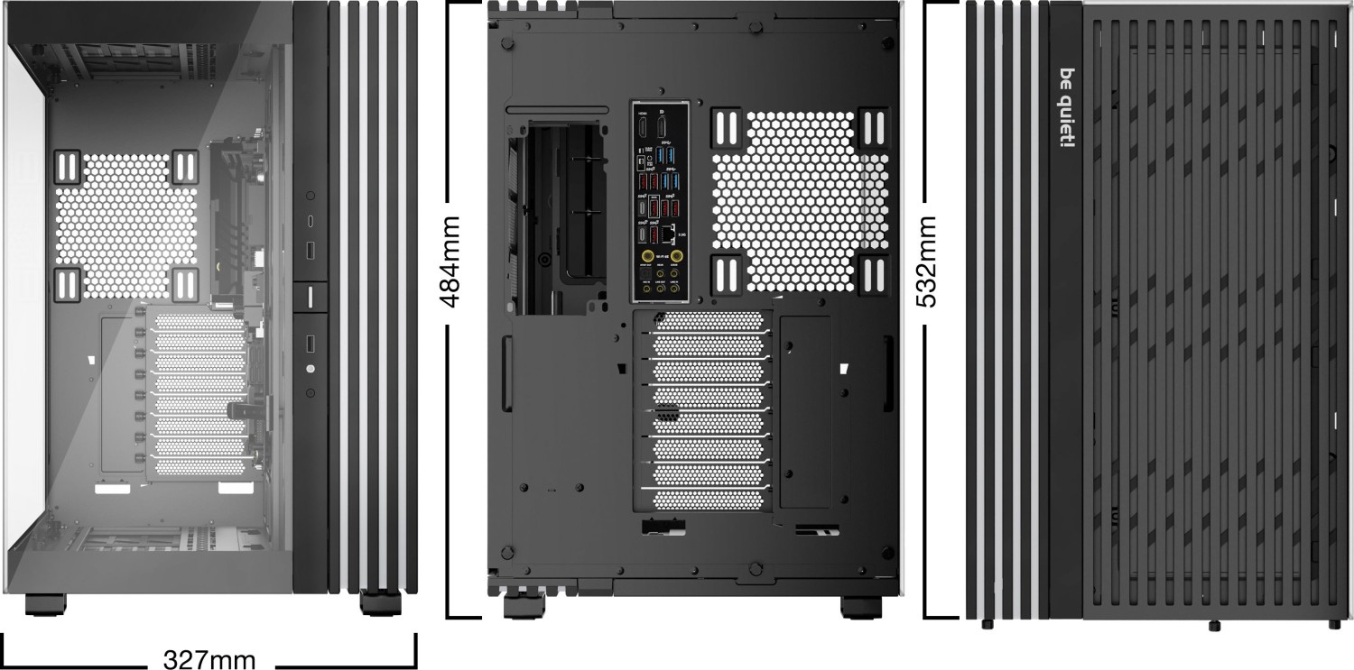 be quiet! Light Base 600 LX Black
