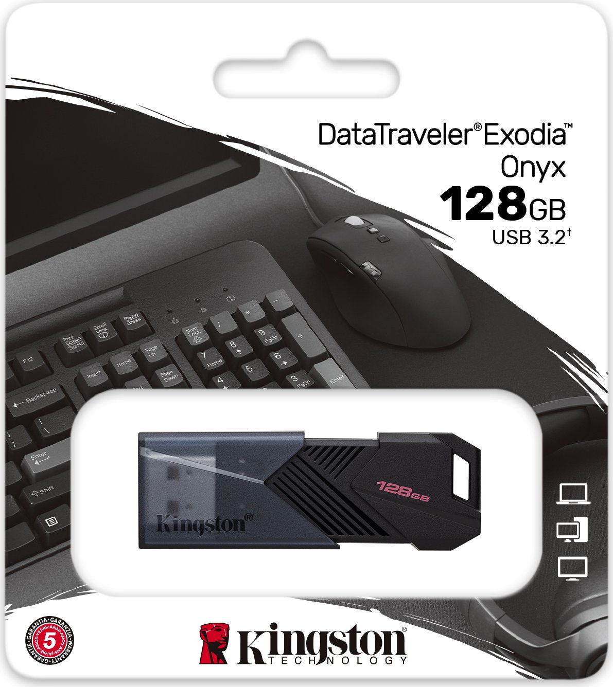 Kingston DataTraveler Exodia Onyx 128GB