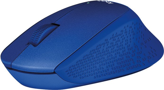 Logitech M330 Silent Plus cordless blau
