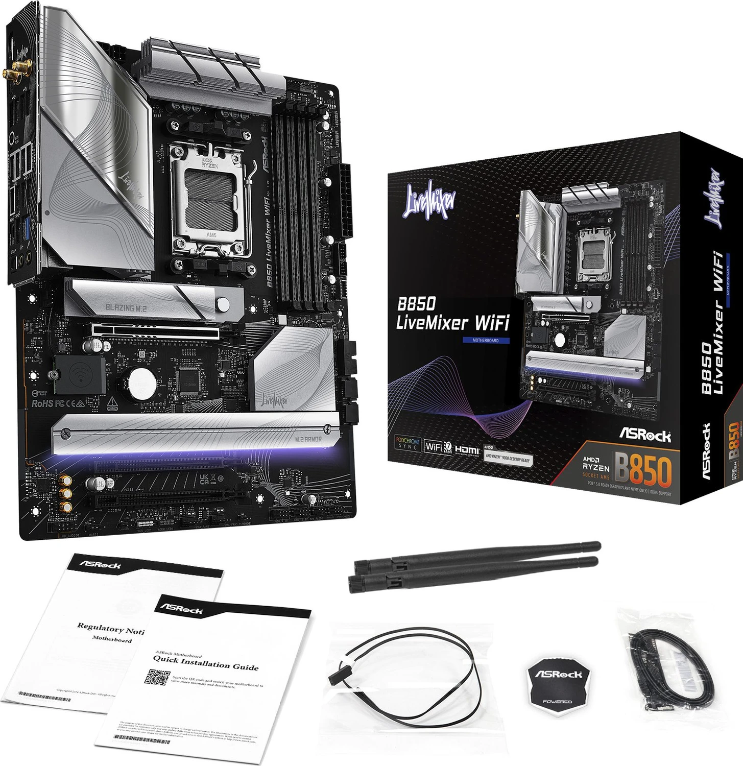ASRock B850 LiveMixer WiFi 