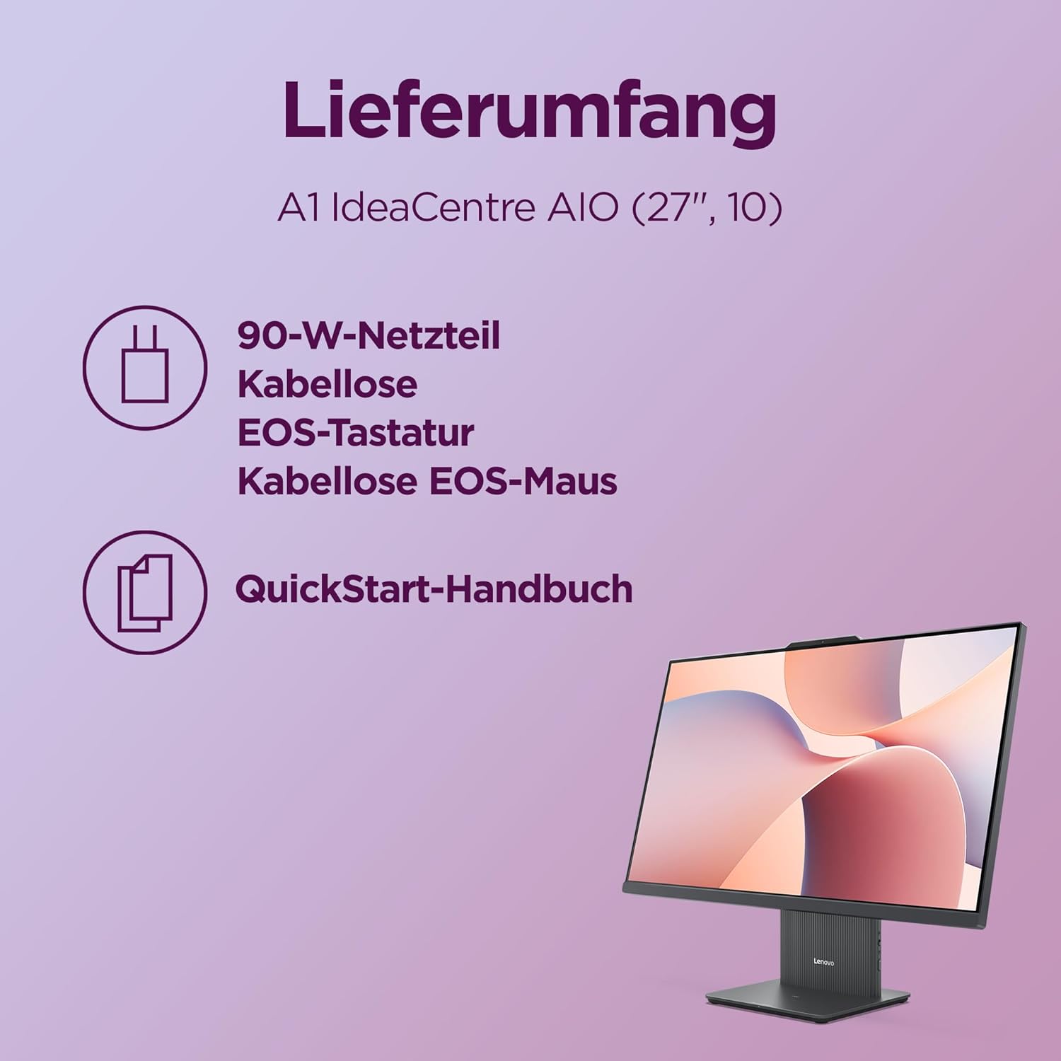 Lenovo IdeaCentre All-In-One AI-PC | 27"