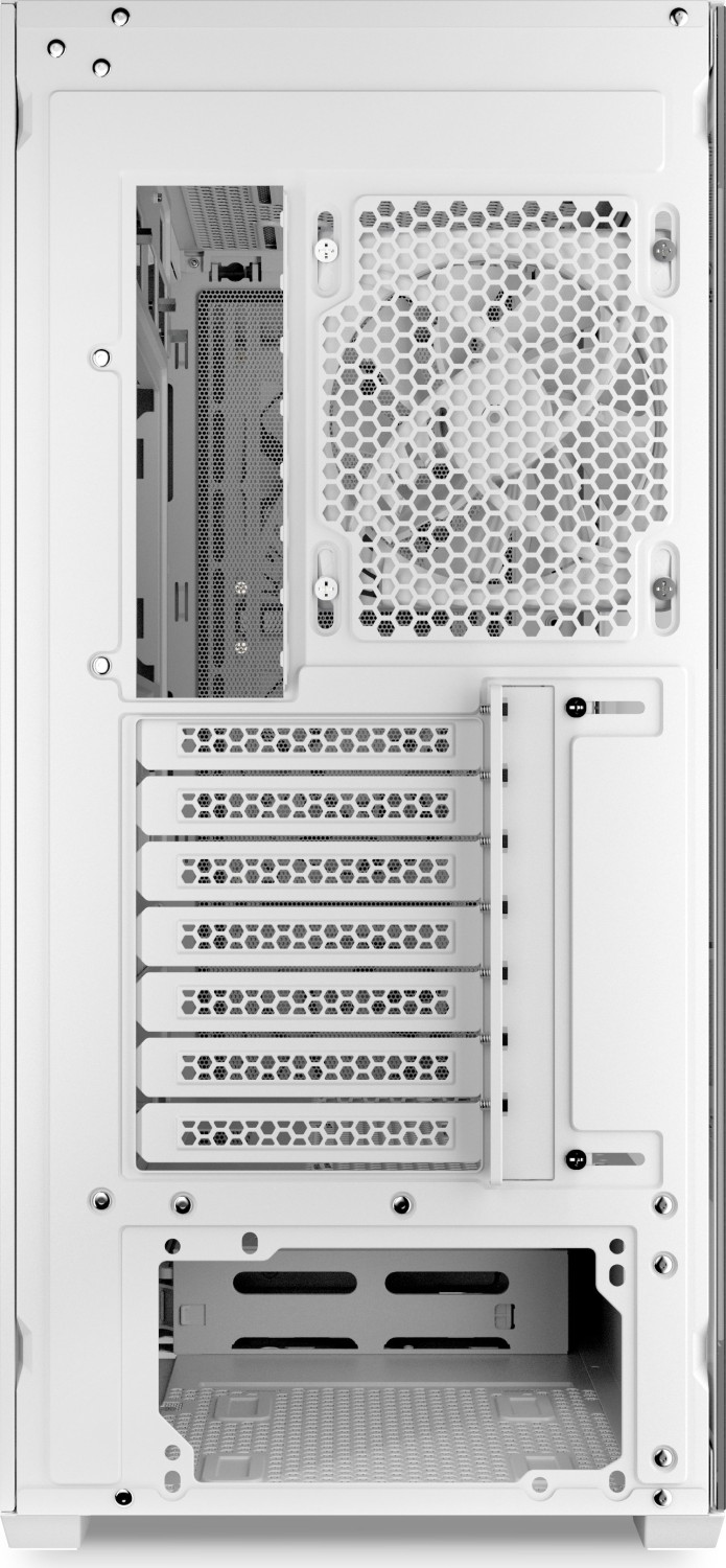 Sharkoon AK5M RGB White, Glasfenster