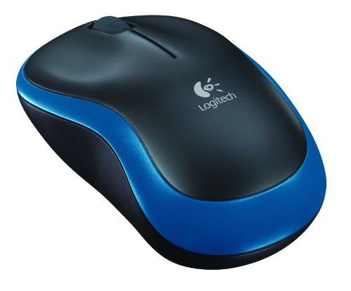 Logitech M185 Wireless Maus blue