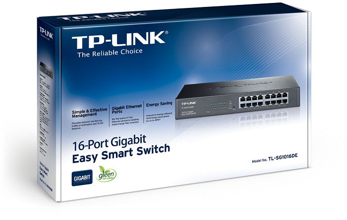 TP-Link SG1016DE 16-Port Switch
