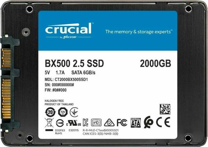 Crucial BX500 2000GB