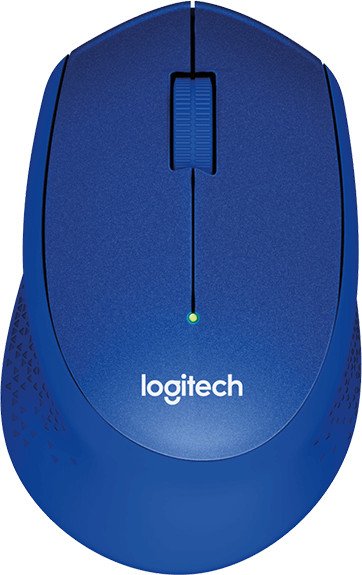 Logitech M330 Silent Plus cordless blau