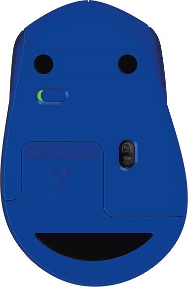 Logitech M330 Silent Plus cordless blau