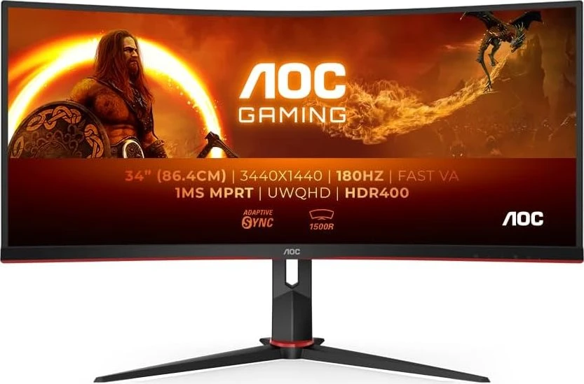 AOC CU34G2XP/BK, 34"