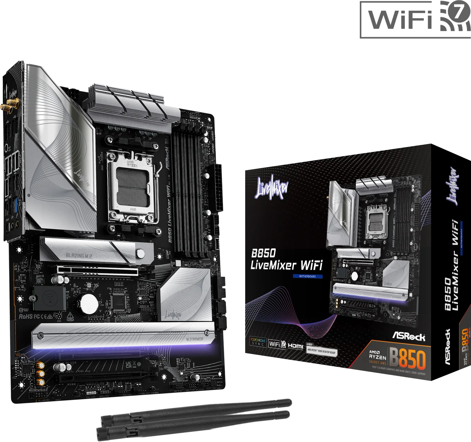 ASRock B850 LiveMixer WiFi 