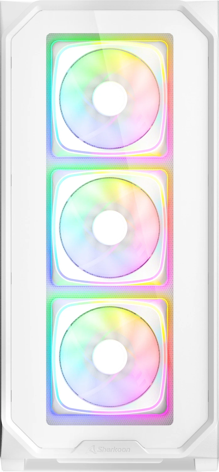 Sharkoon AK5G RGB White, Glasfenster