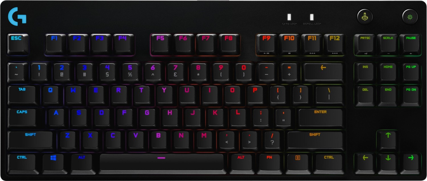 Logitech G Pro Gaming , TKL, GX-BLUE, USB, DE
