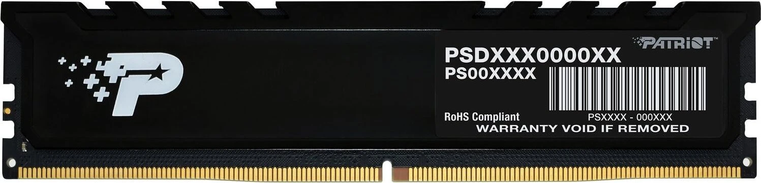 Patriot Signature Premium UDIMM 32GB, DDR5-6400, CL52-52-52-103