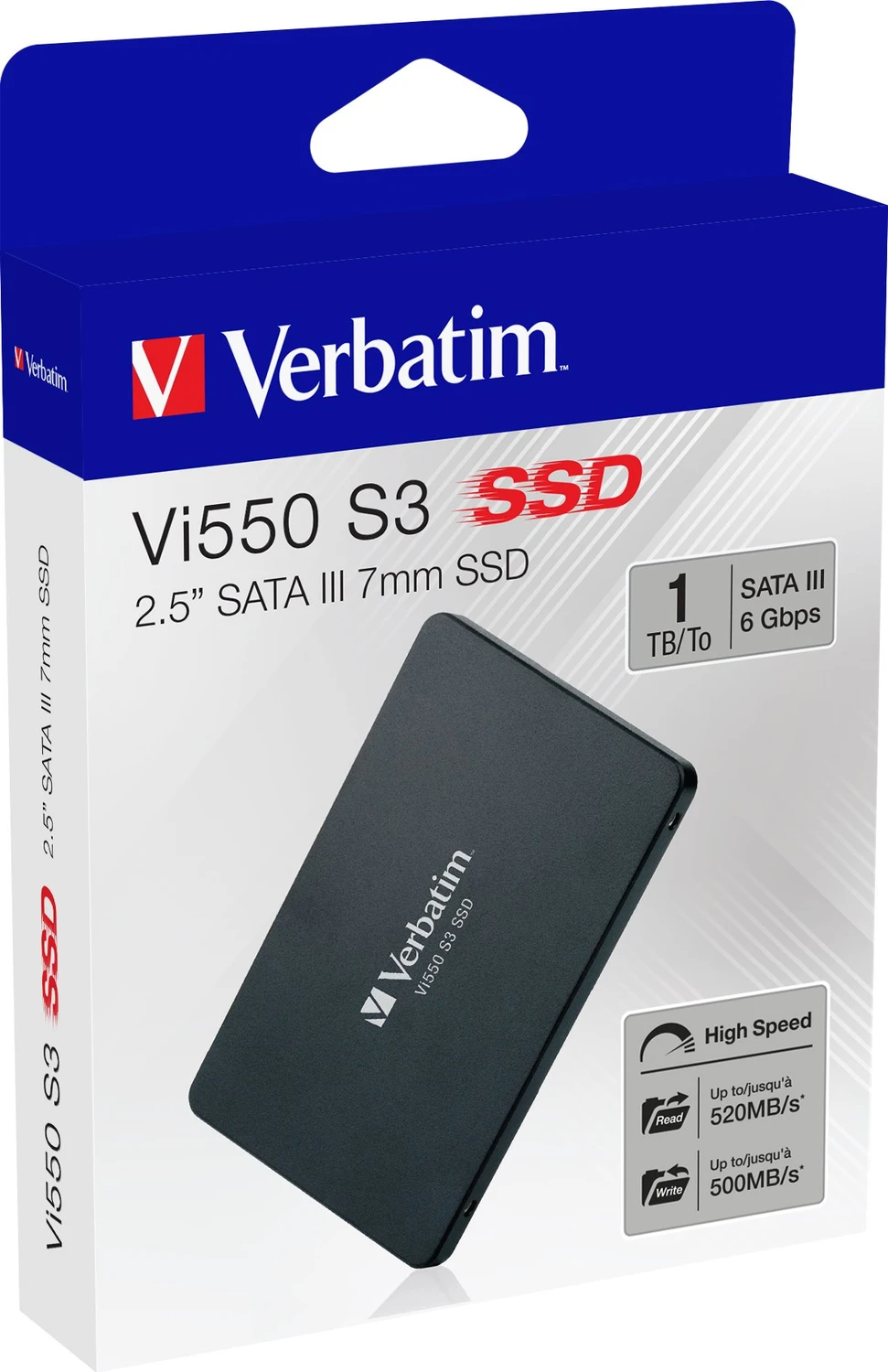 Verbatim Vi550 S3 SSD 1TB, 2.5"