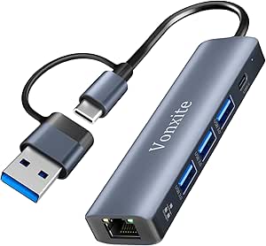 USB 5 in 2 Multiport Hub