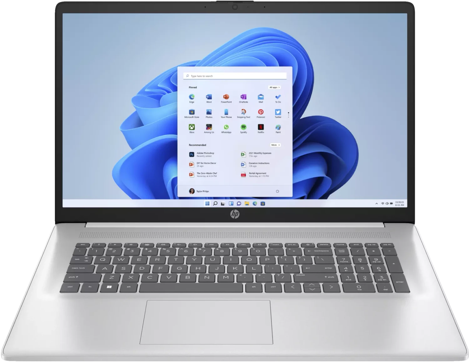 HP Laptop 17-cp3179ng, Soft Grey