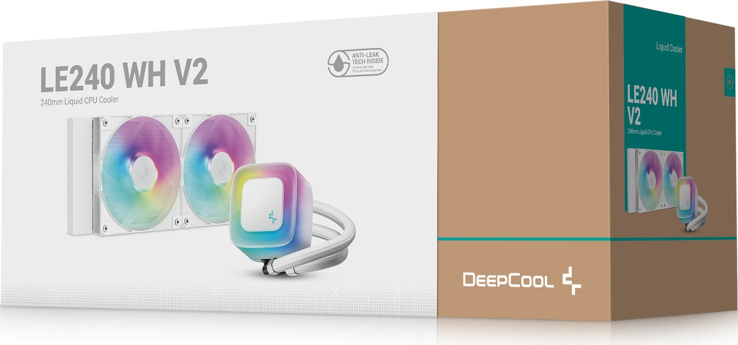 DeepCool LE240 WH V2, weiß