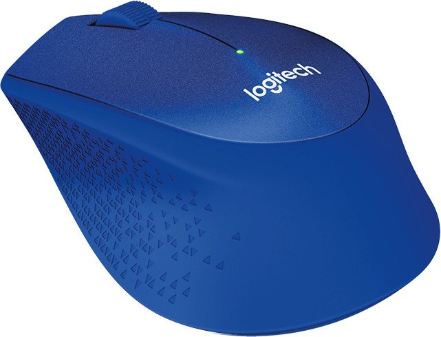 Logitech M330 Silent Plus cordless blau