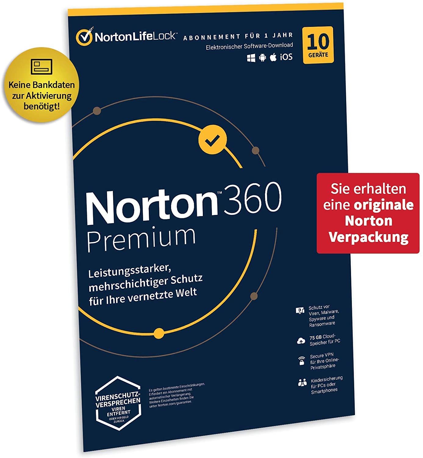 Norton 360 Premium - 10 Geräte