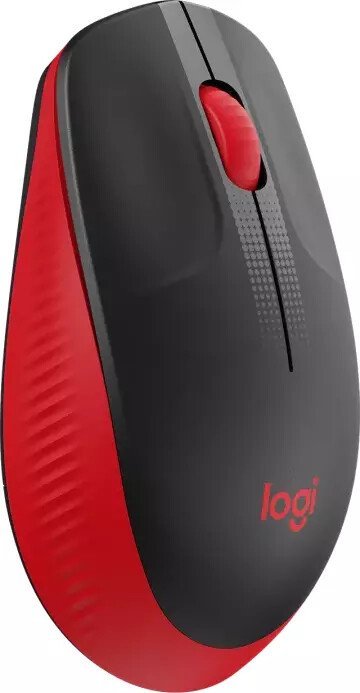 Logitech M190 Wireless Maus rot