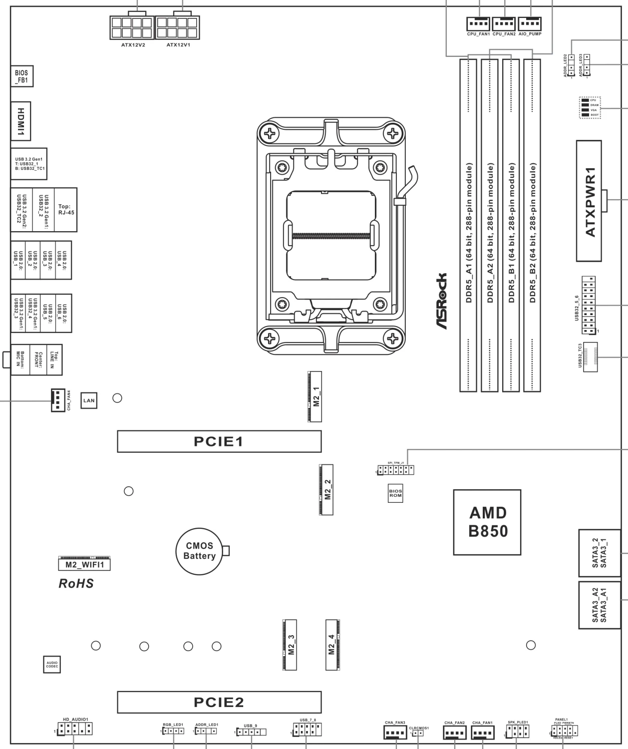 ASRock B850 Pro-A