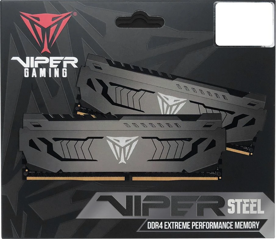 Patriot Viper Steel UDIMM 16GB Kit, DDR4-3600, CL17-19-19-39