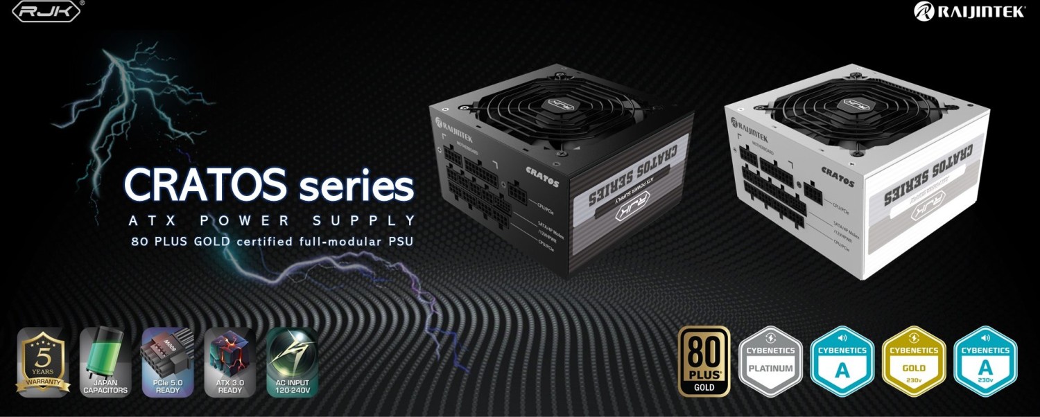 Raijintek CRATOS 850 BLACK 850W