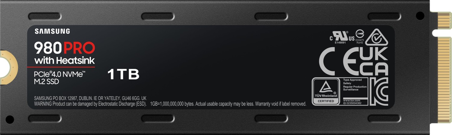 Samsung 980 Pro 1TB mit Kühler M.2